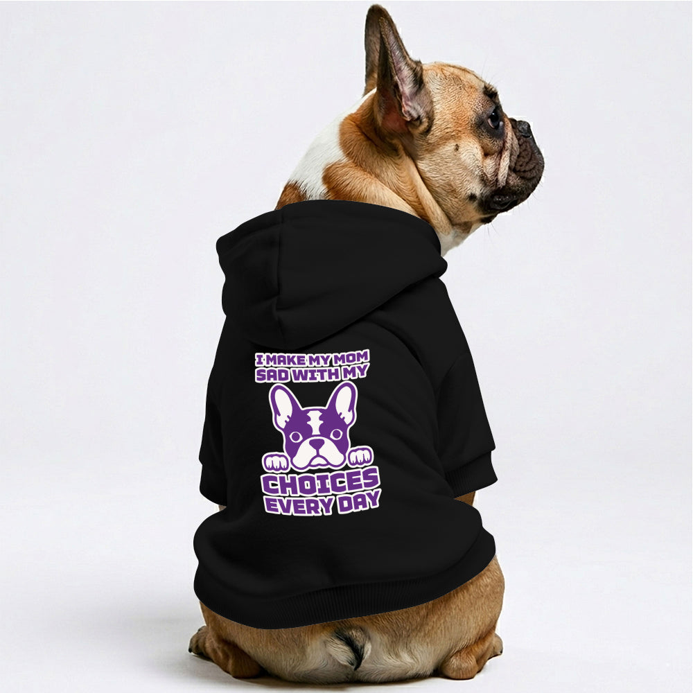 100% Cotton French Bulldog Hoodies