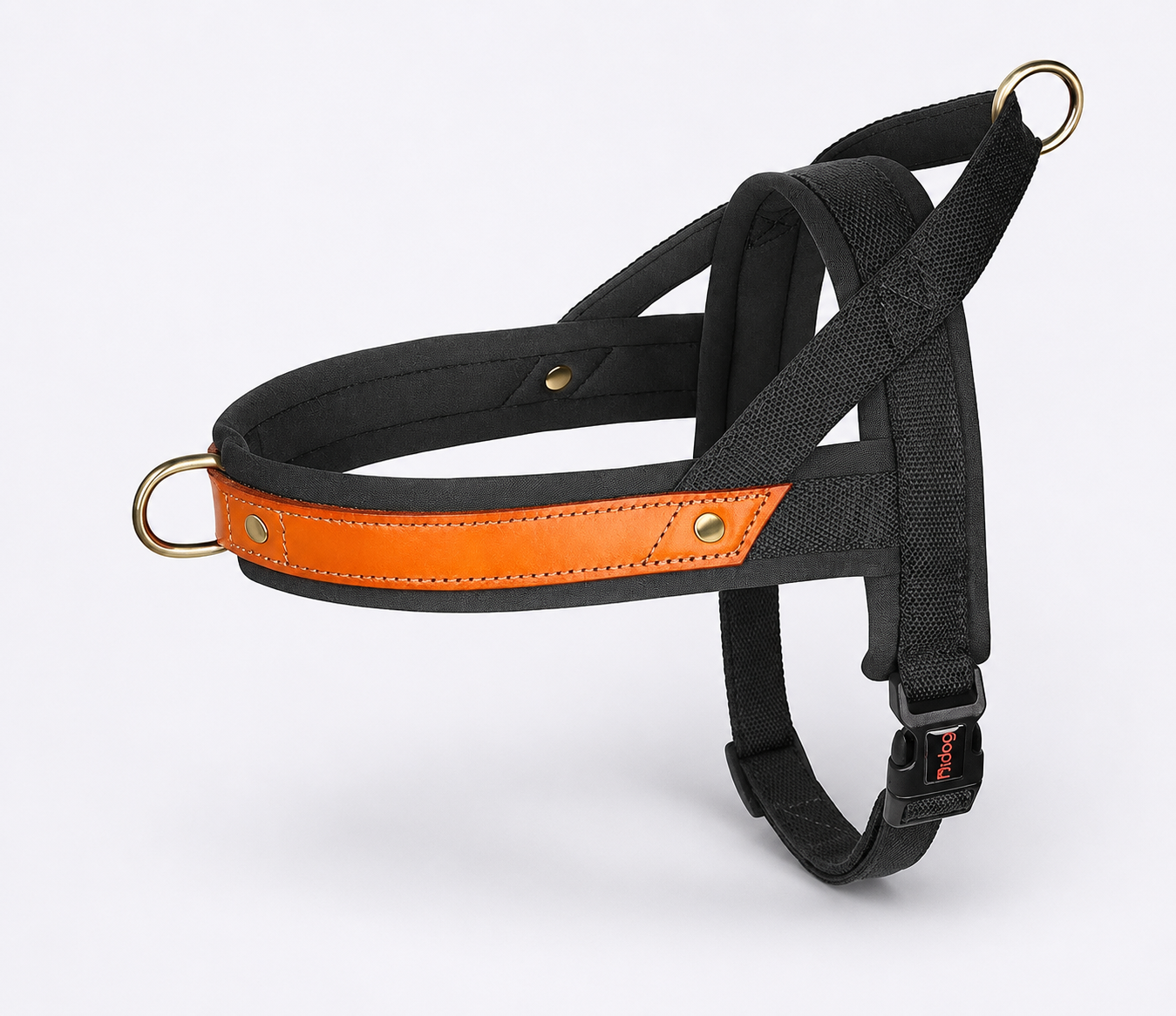 Frenchie Premium No-Pull Harness Collar Leash Set
