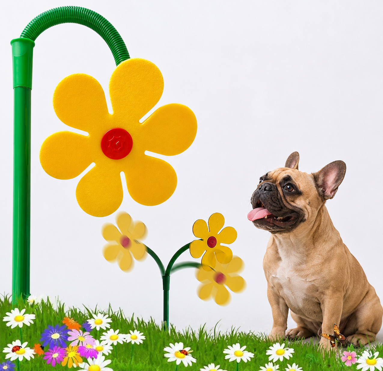 360° Rotating Crazy Daisy Flower Sprinkler