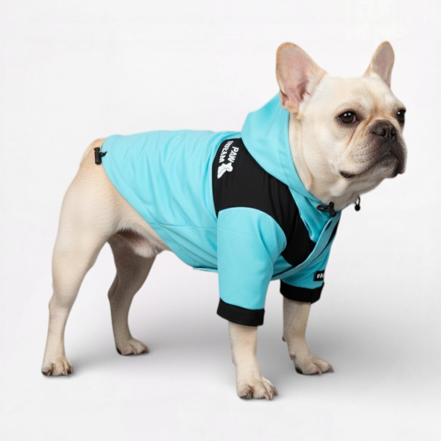 AquaPaw French Bulldog Raincoat – Windproof Hooded Dog Jacket - Frenchie.us