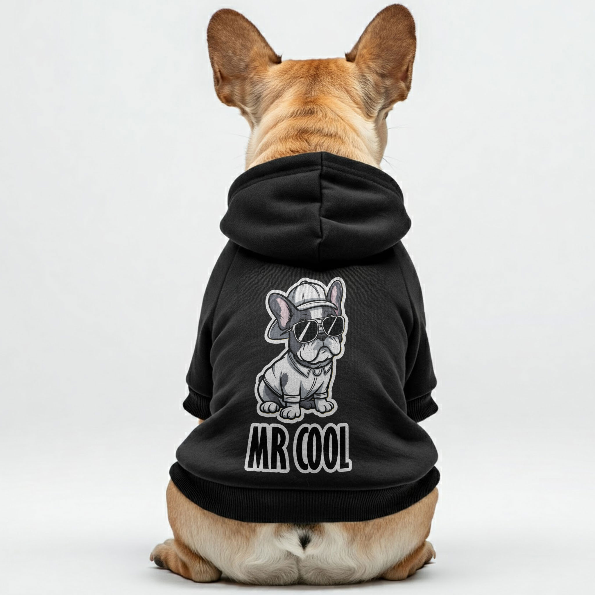 Mr Cool -  French Bulldog Hoodies – 100% Cotton