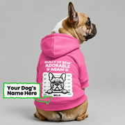BELLA - Personalized French Bulldog hoodies with funny quotes and your furry friend's name – 100% Cotton