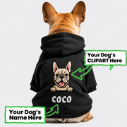 COCO - Personalized French Bulldog hoodies with funny quotes and your furry friend's name – 100% Cotton