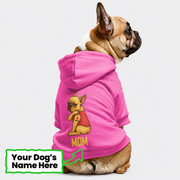 MOM - Personalized French Bulldog hoodies with funny quotes and your furry friend's name – 100% Cotton