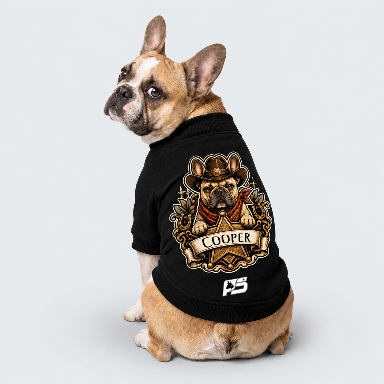 Cooper - Personalized Frenchie Cardigan Sweatshirts - Made in USA
