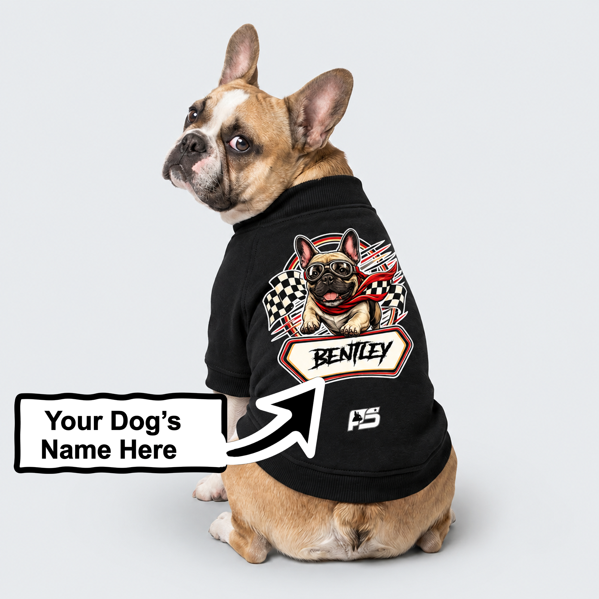 Bentley - Personalized Frenchie Cardigan Sweatshirts - Made in USA