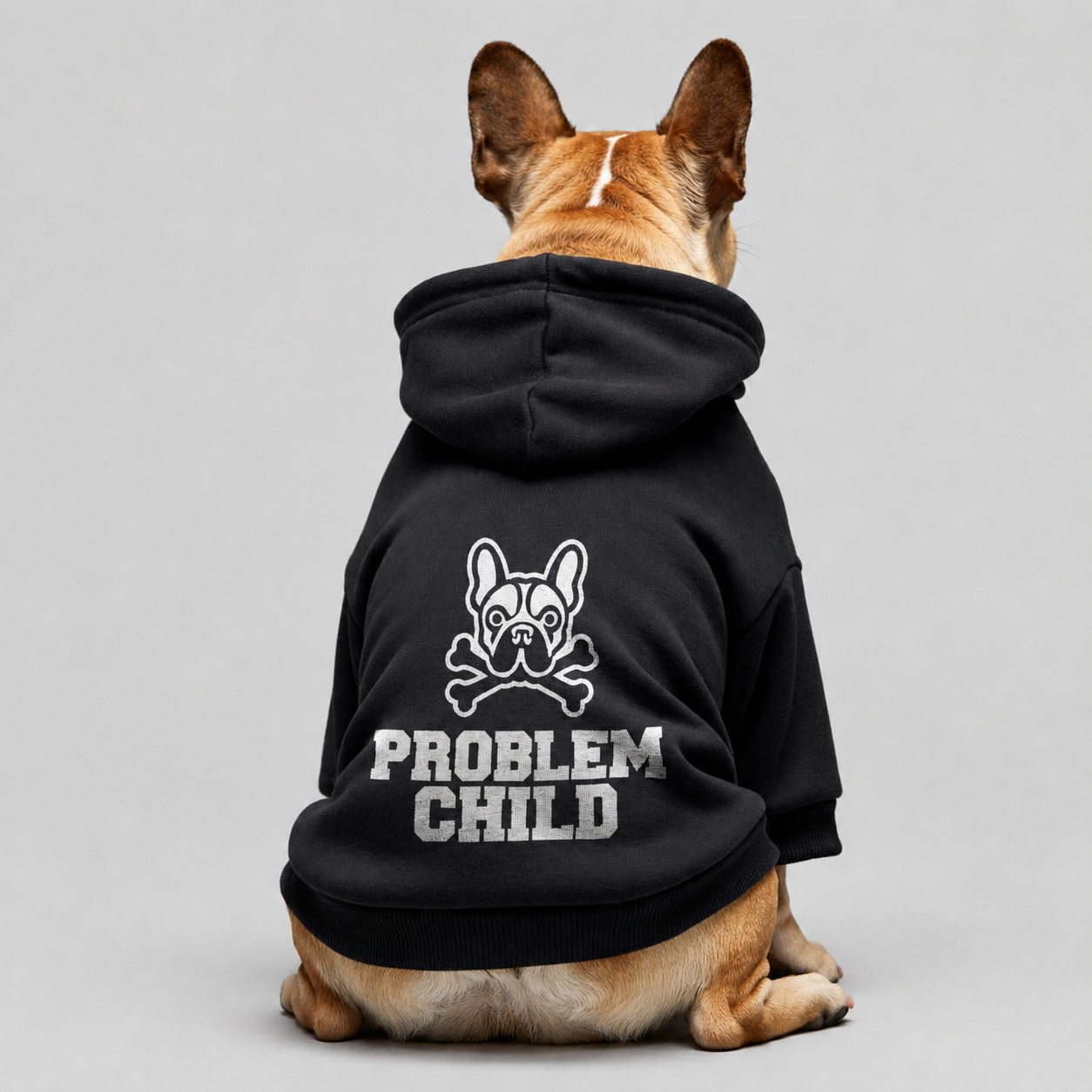 Problem child -  French Bulldog Hoodies – 100% Cotton