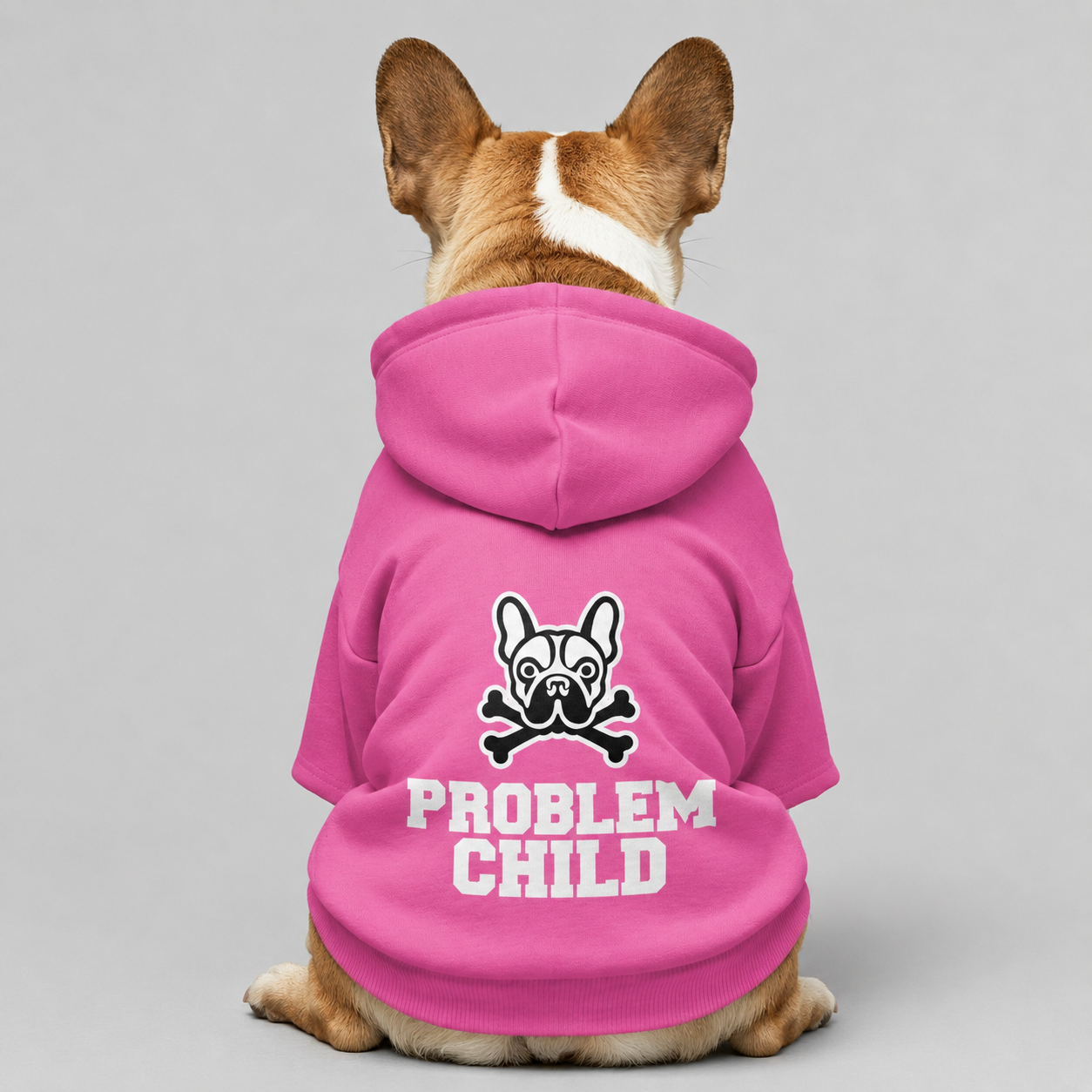 Problem child -  French Bulldog Hoodies – 100% Cotton