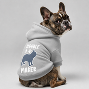 Trouble maker -  French Bulldog Hoodies – 100% Cotton