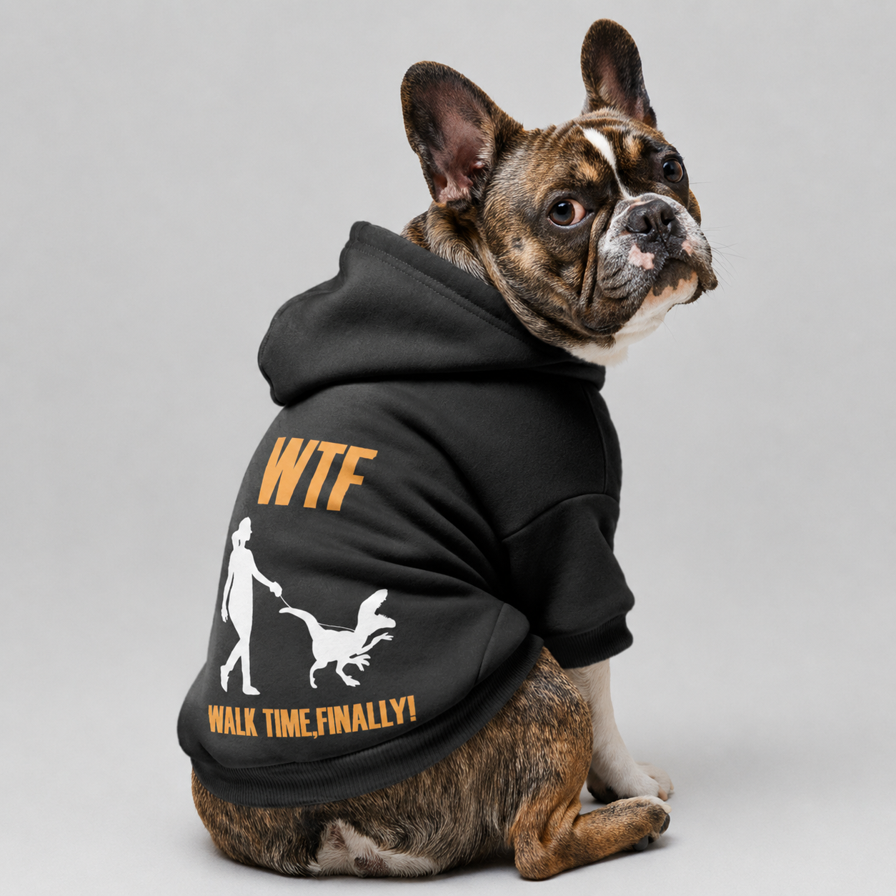 WTF -  French Bulldog Hoodies – 100% Cotton