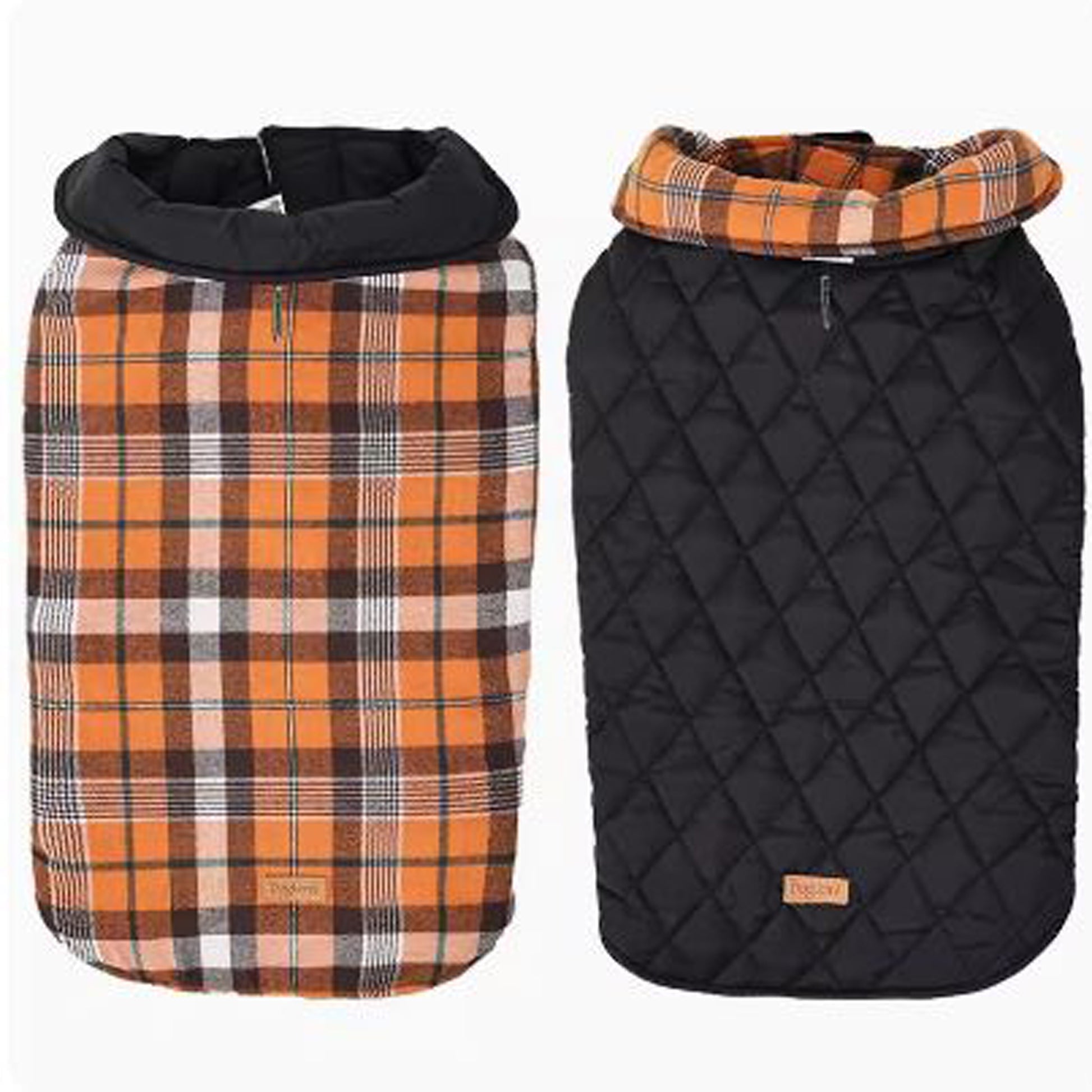 Frenchie Dual-Layer Plaid Vest - Frenchie.us