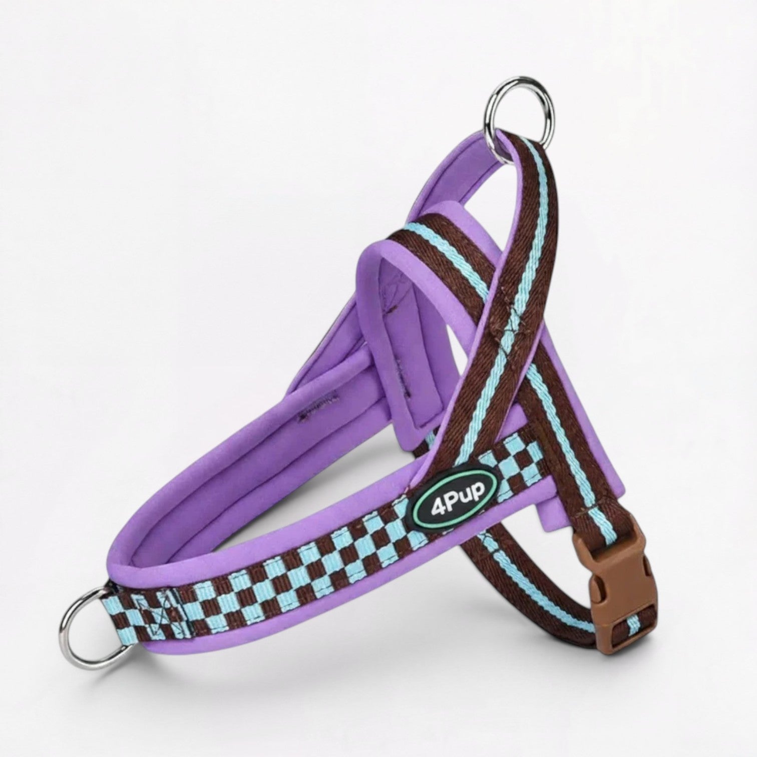 Frenchie-Adjustable-Checkered-Padded-Harness.jpg