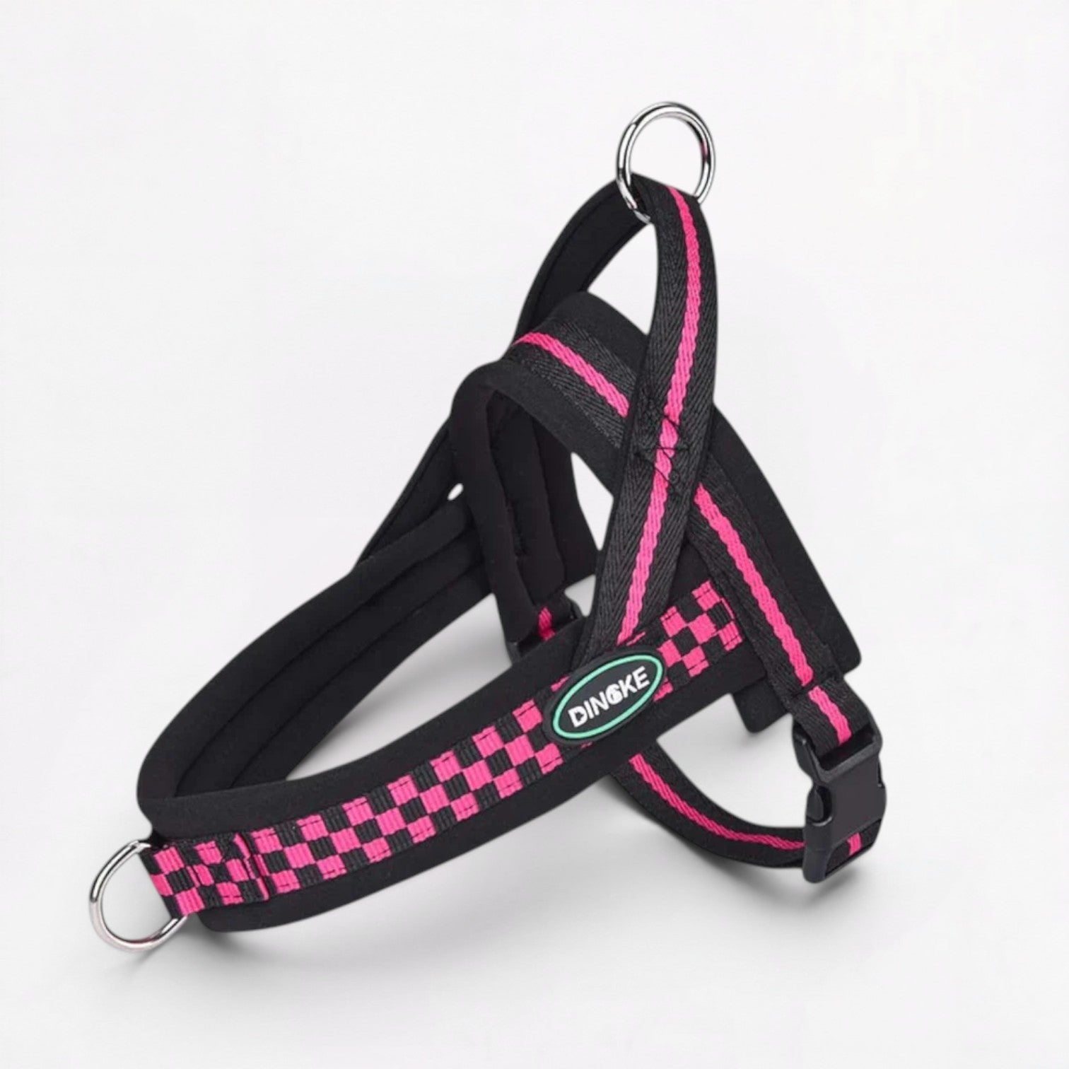 Frenchie-Adjustable-Checkered-Padded-Harness.jpg