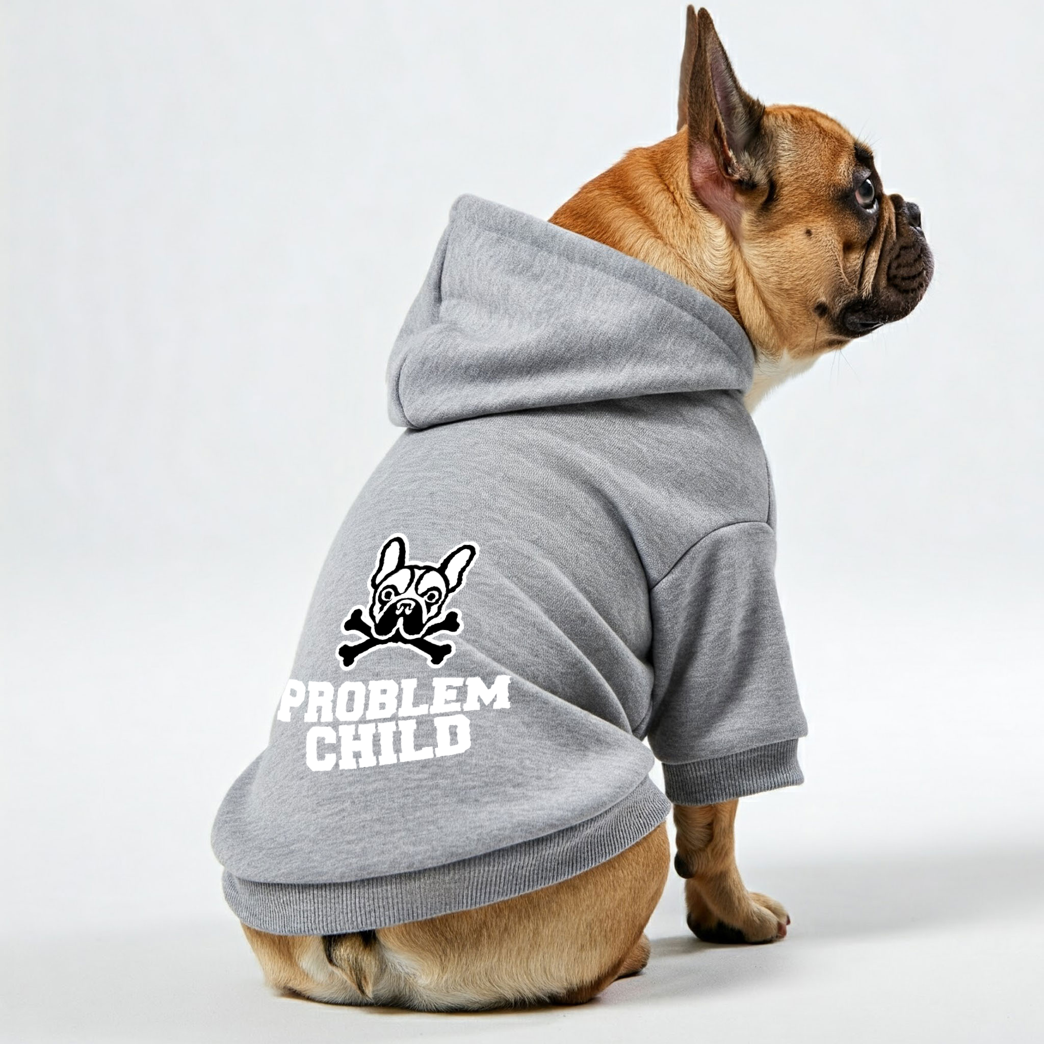 Problem child -  French Bulldog Hoodies – 100% Cotton