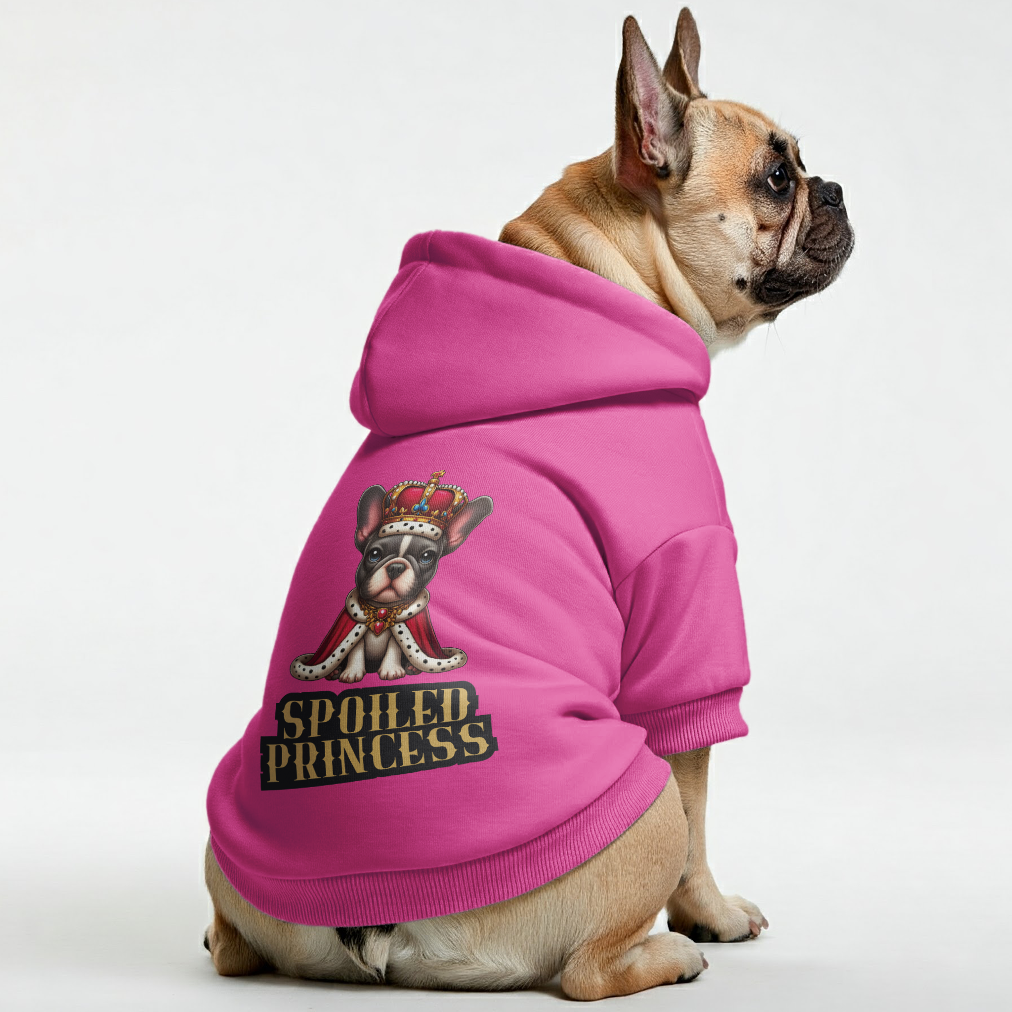 Spoiled Princess -  French Bulldog Hoodies – 100% Cotton