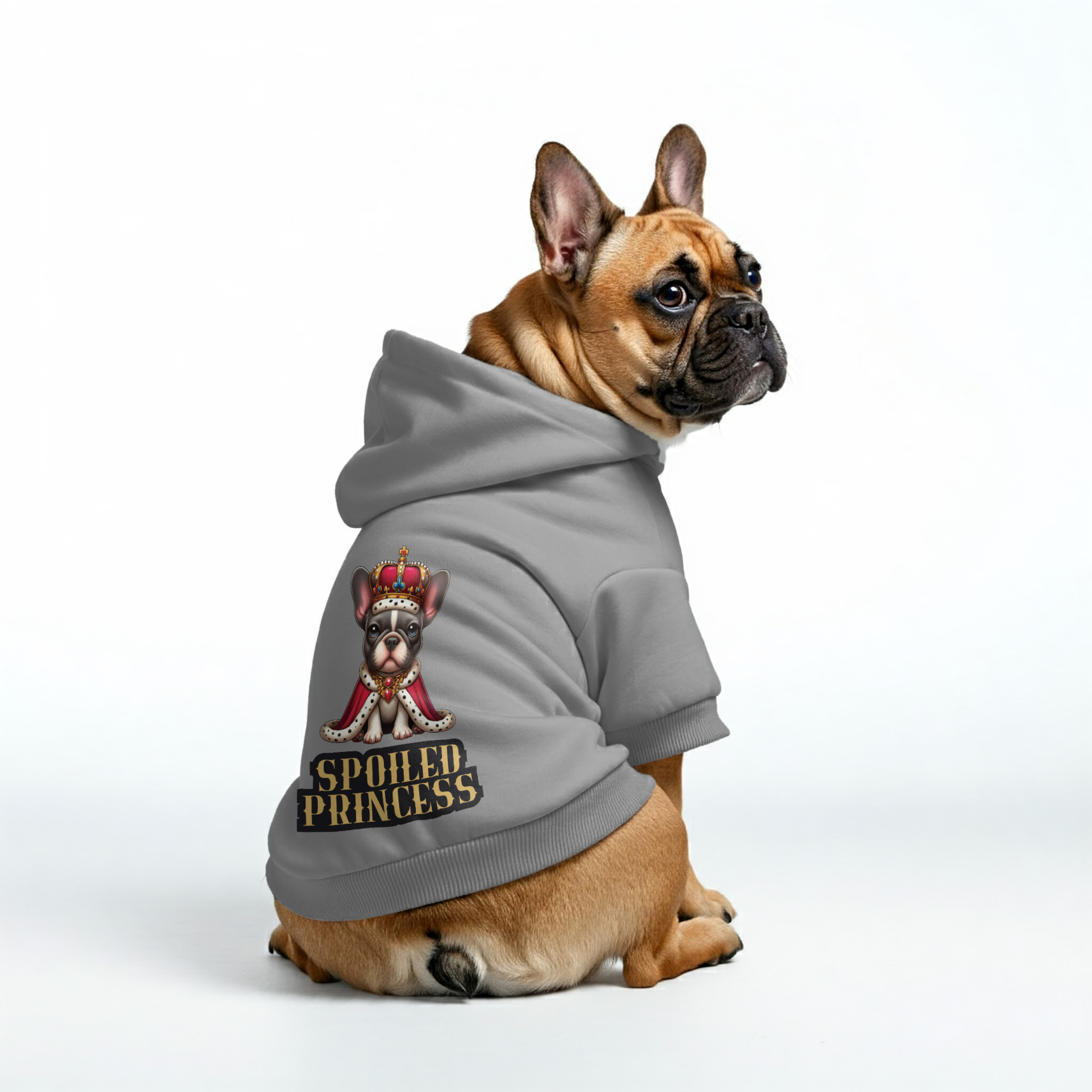 Spoiled Princess -  French Bulldog Hoodies – 100% Cotton