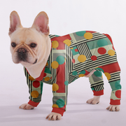 Archie - Frenchie Pajamas – Lightweight, Stretchy, Cozy & Festively Stylish