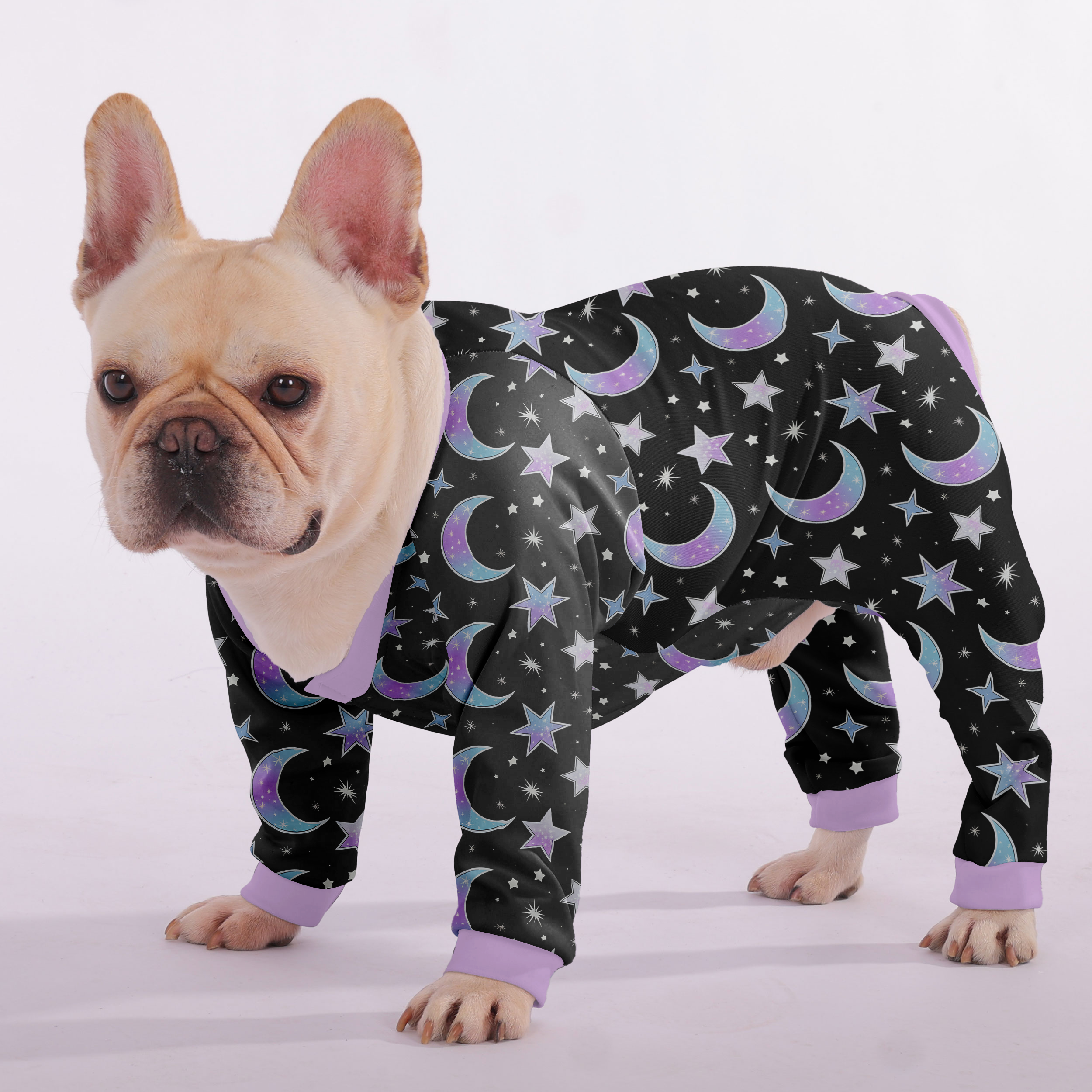 Lily - Frenchie Pajamas – Lightweight, Stretchy, Cozy & Festively Stylish