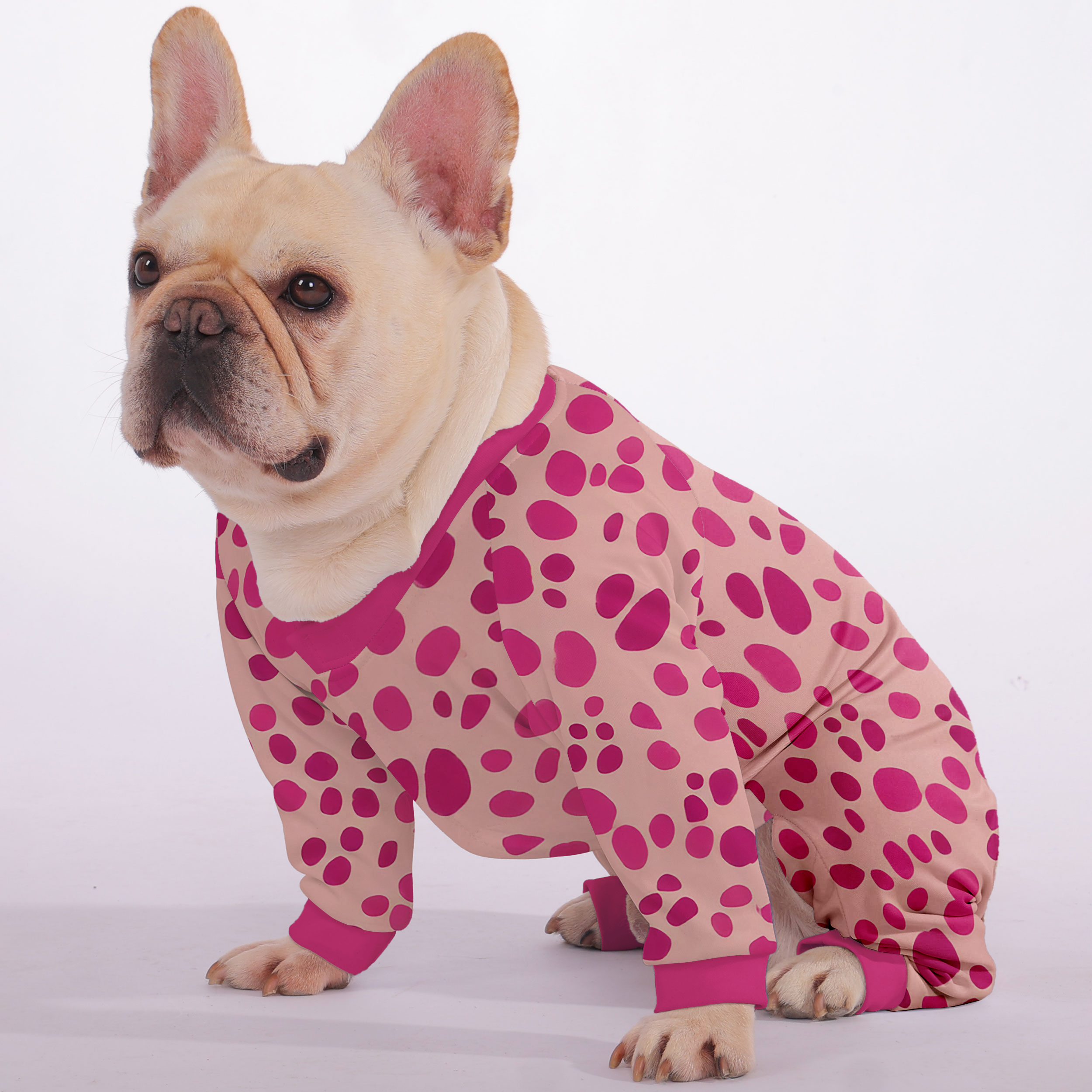 Roxy - Frenchie Pajamas – Lightweight, Stretchy, Cozy & Festively Stylish