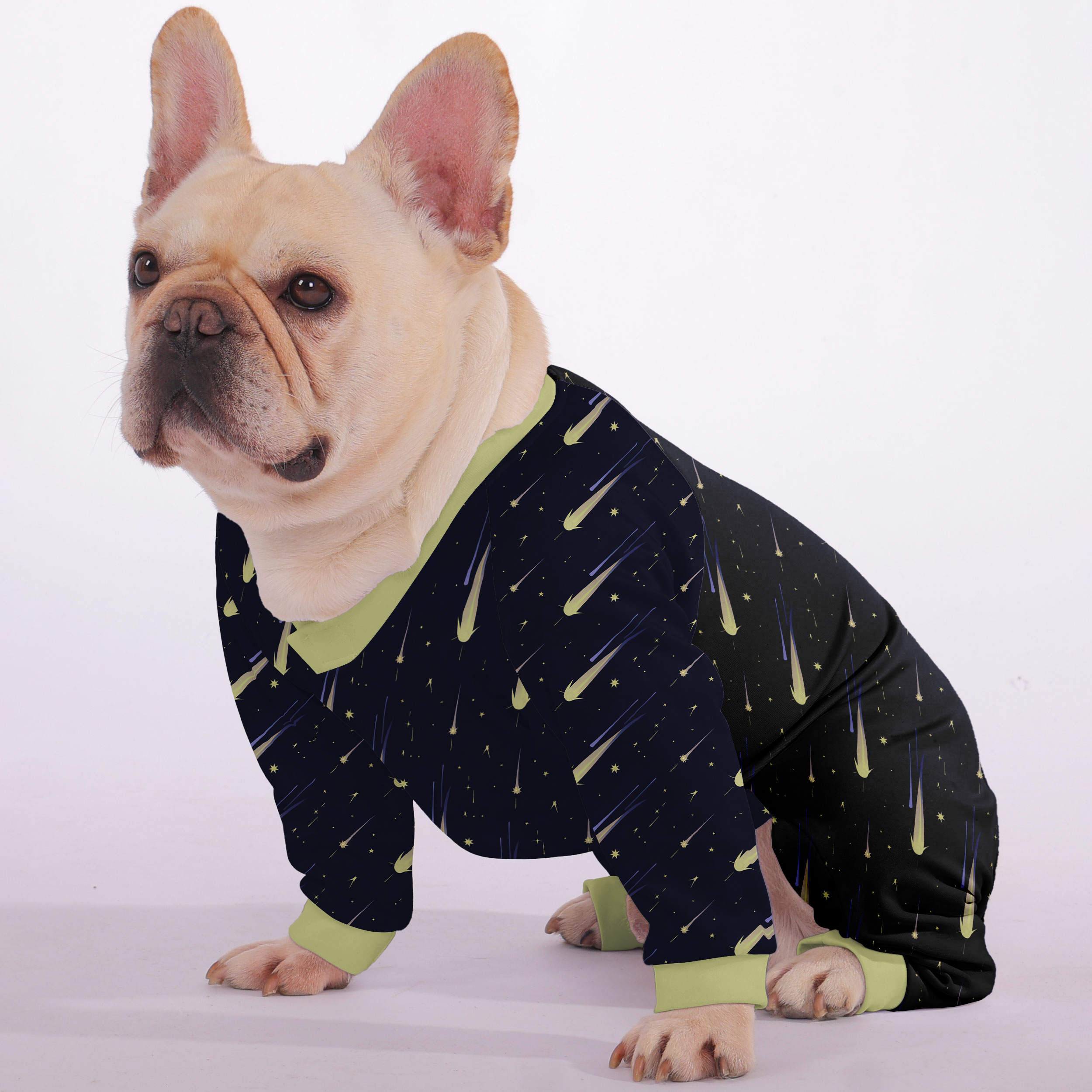 Ace - Frenchie Pajamas – Lightweight, Stretchy, Cozy & Festively Stylish