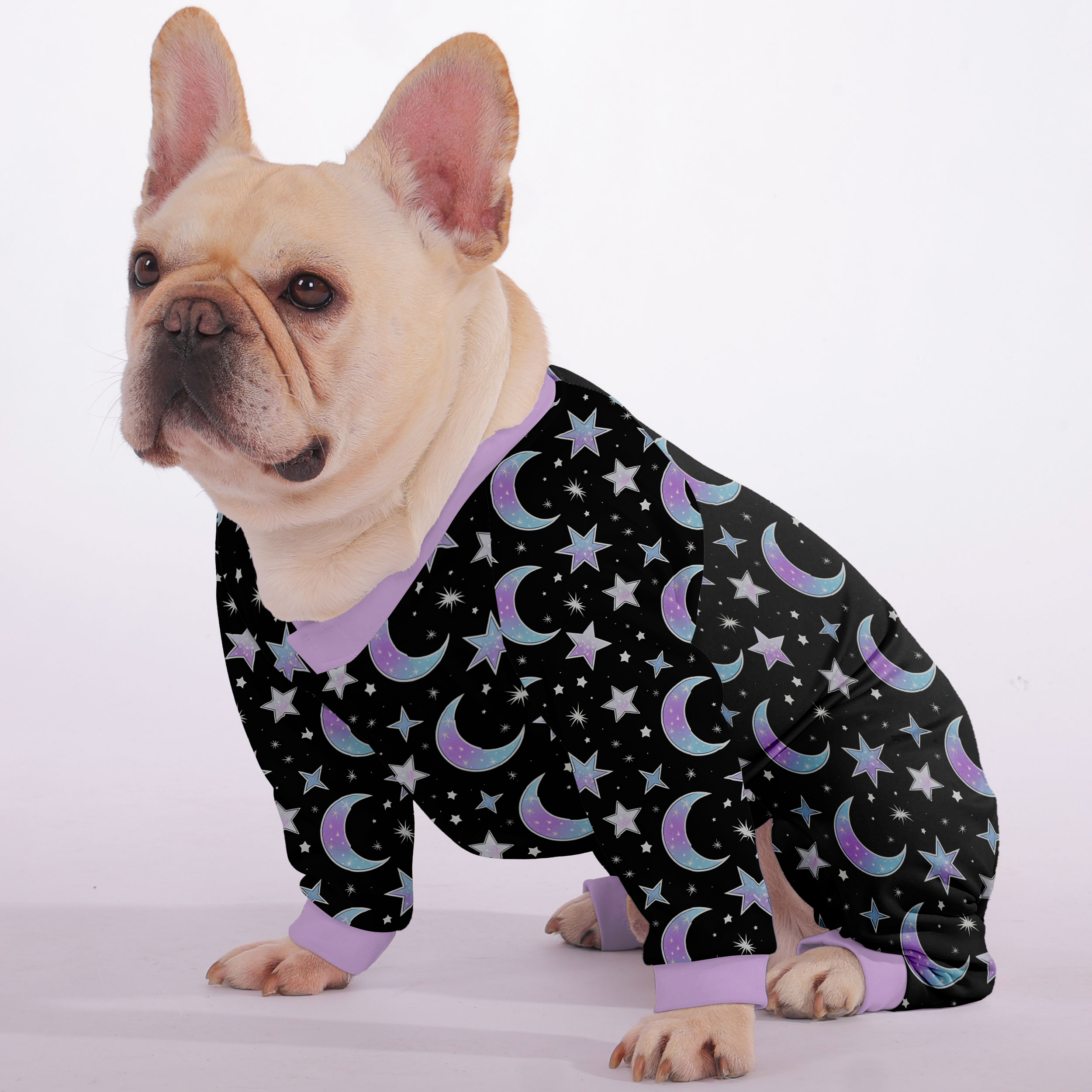 Lily - Frenchie Pajamas – Lightweight, Stretchy, Cozy & Festively Stylish