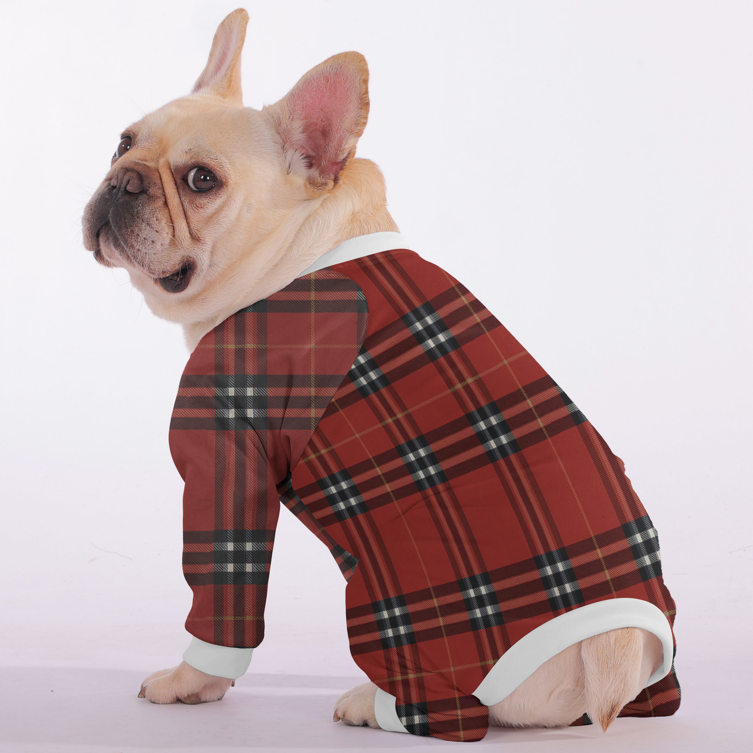 Aspen - Frenchie Pajamas – Lightweight, Stretchy, Cozy & Festively Stylish