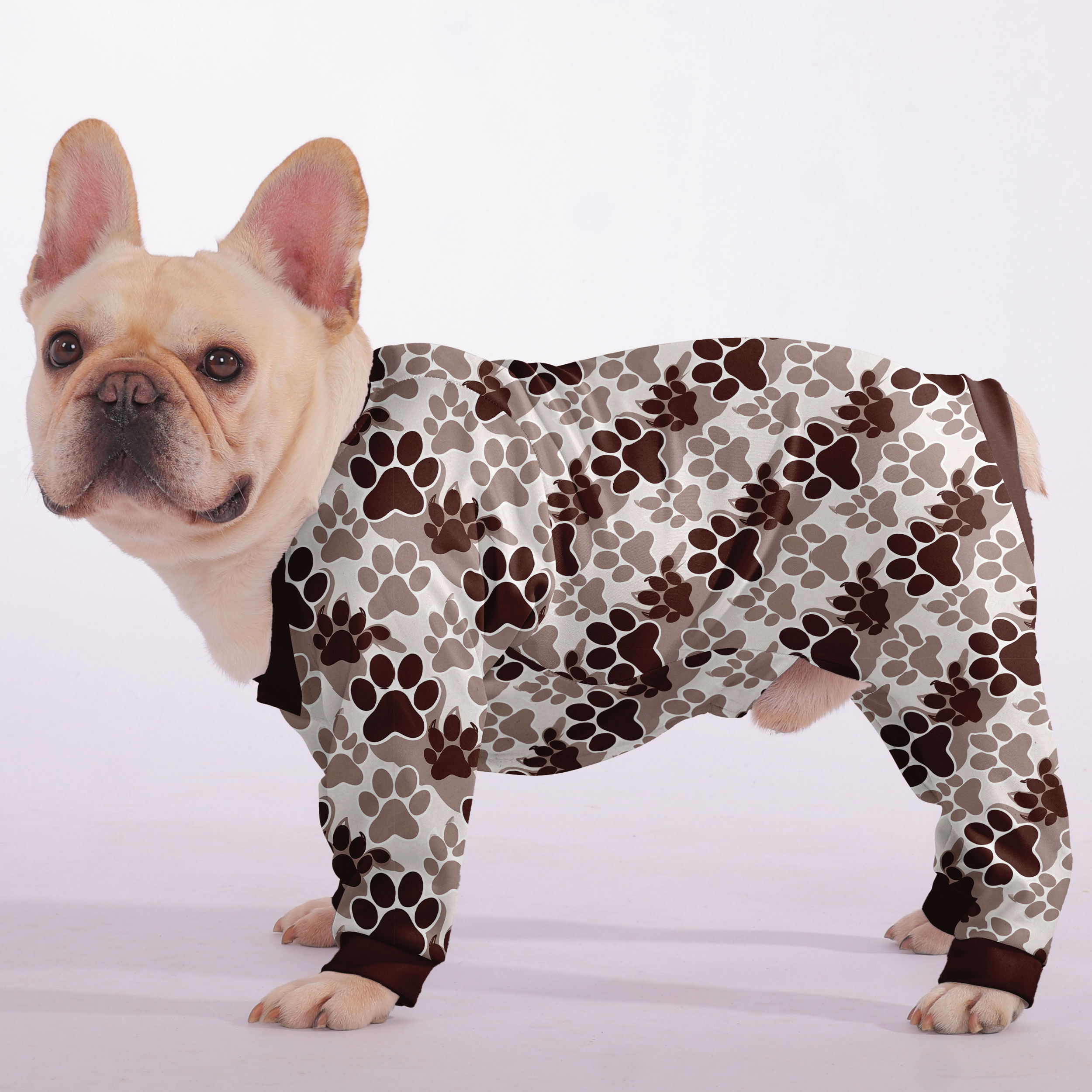 Bailey - Frenchie Pajamas – Lightweight, Stretchy, Cozy & Festively Stylish