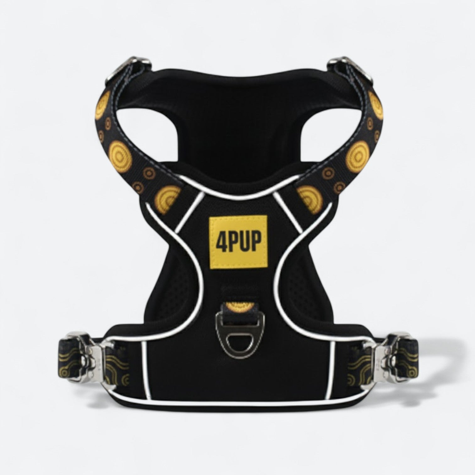Reflective Frenchie Harness Set with Leash Collar - Frenchie.us