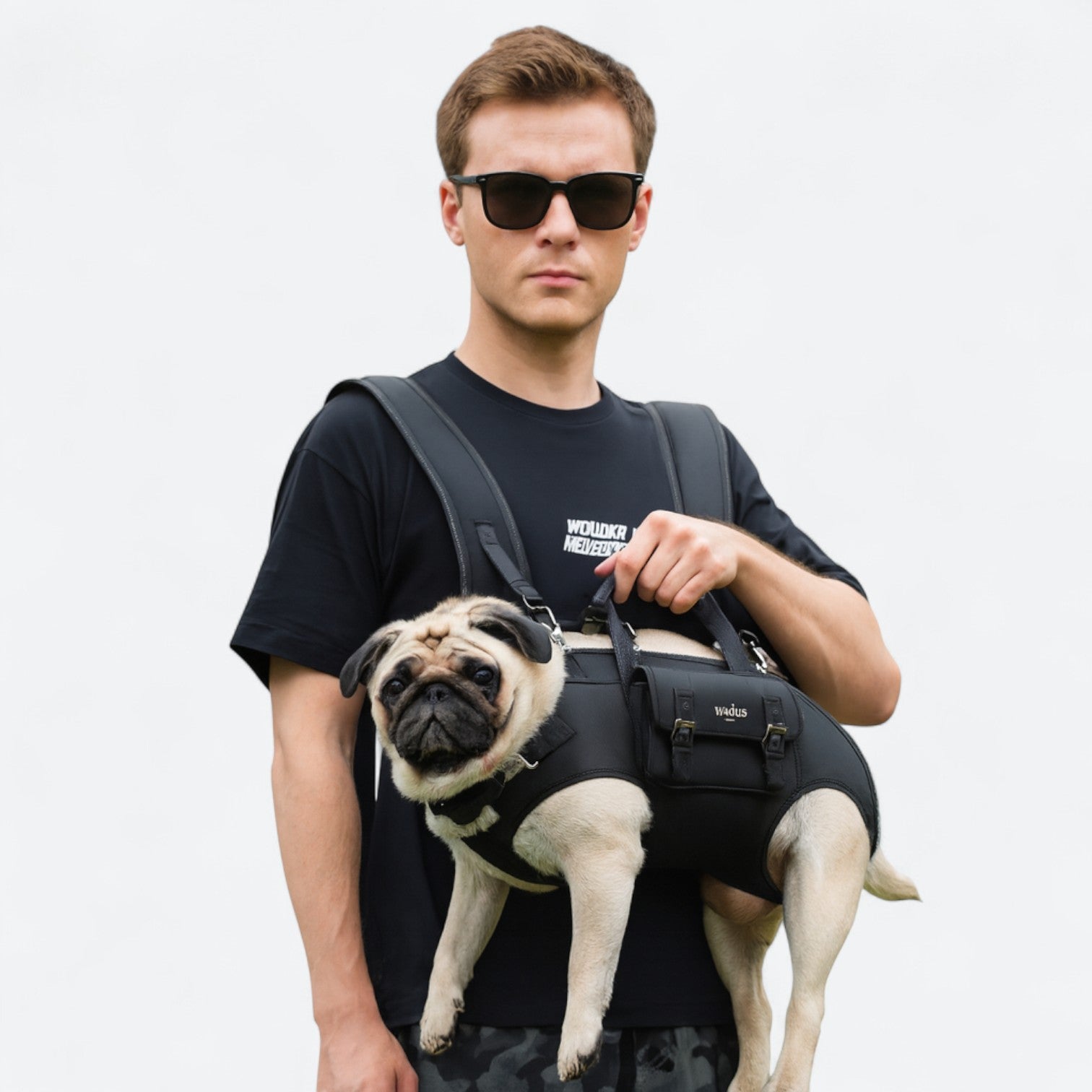 Premium Frenchie Backpack Carrier for Hands Free Trips - Frenchie.us