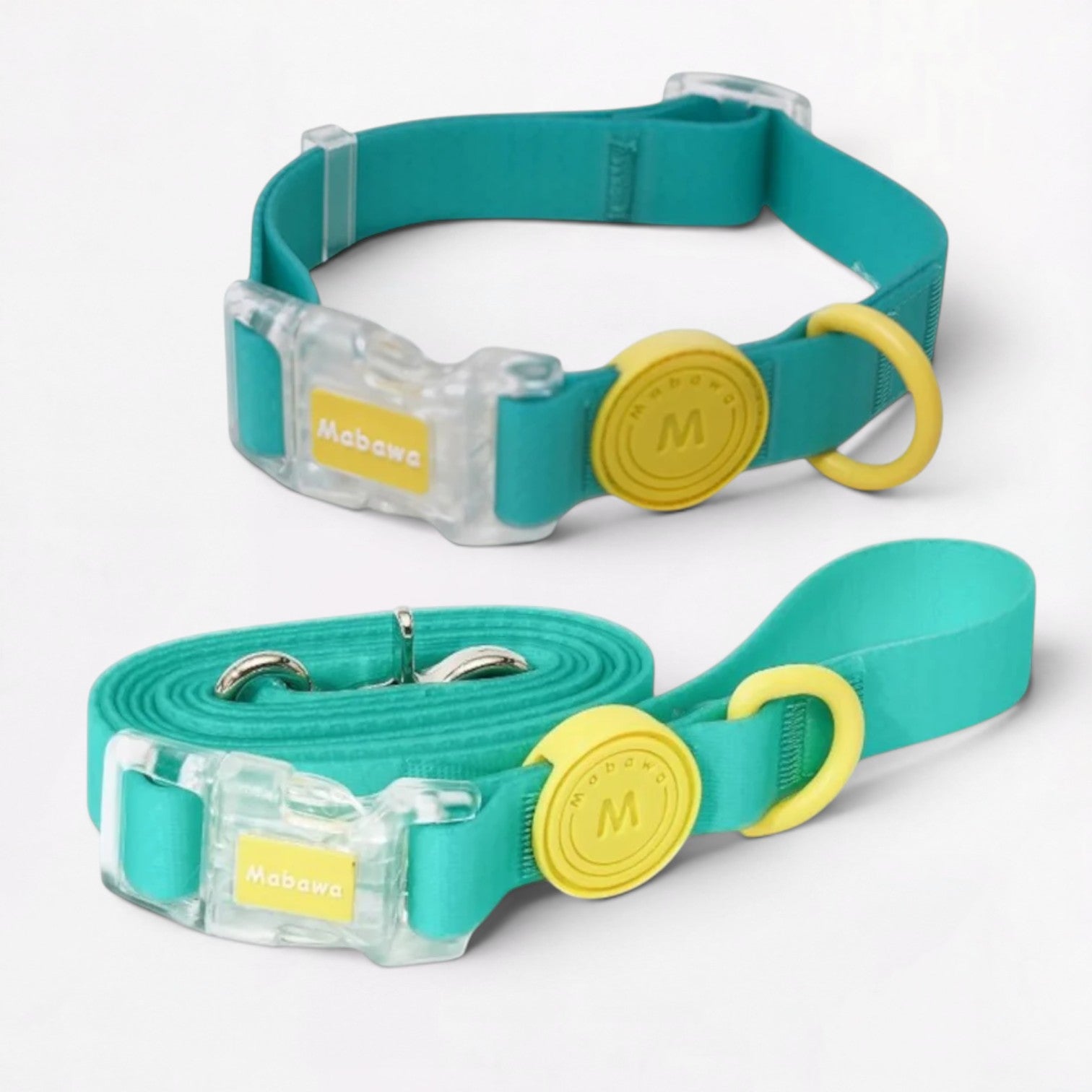 Frenchie Waterproof Collar Leash Set