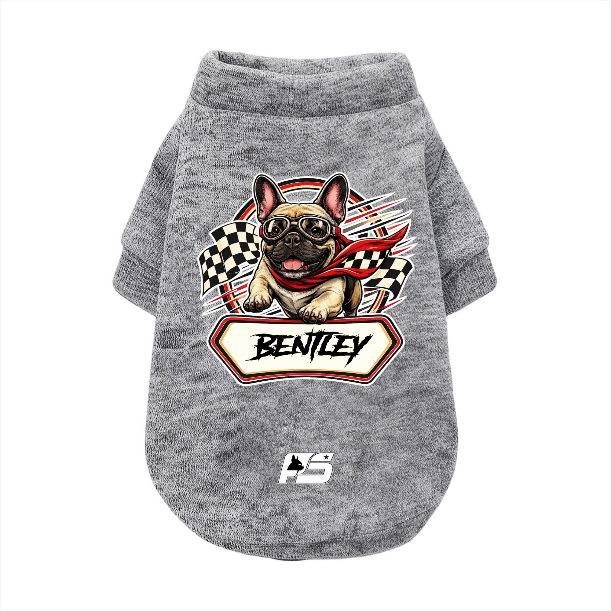 Bentley - Personalized Frenchie Cardigan Sweatshirts - Made in USA