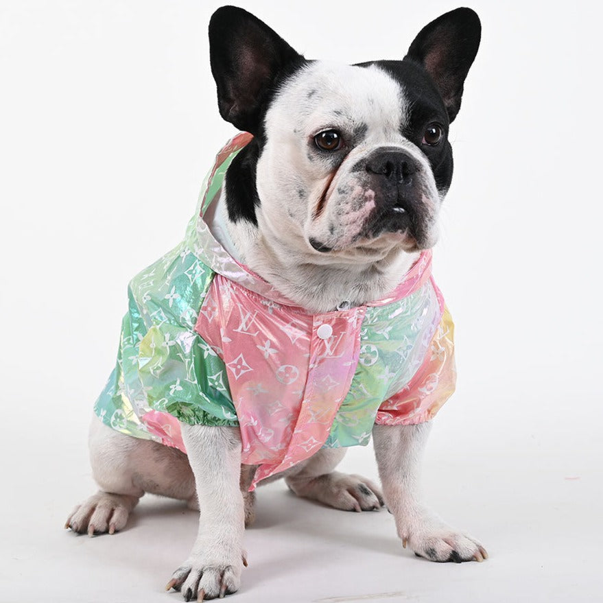 LV Coat - Frenchie raincoat - Frenchie.us