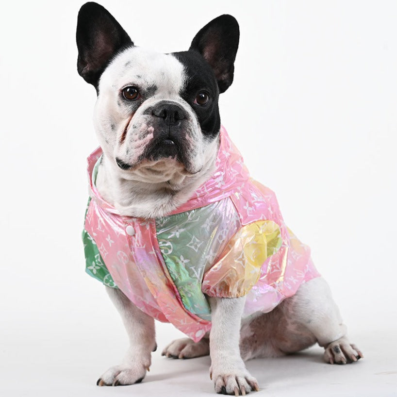 LV Coat - Frenchie raincoat - Frenchie.us