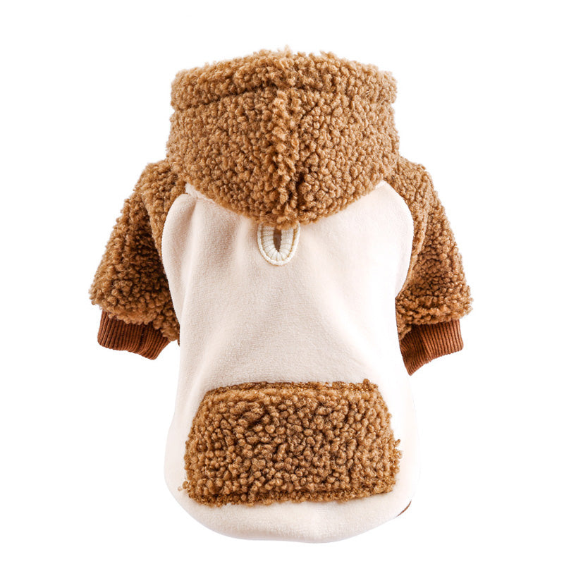 Fluffy Choco Hoodie - Frenchie.us