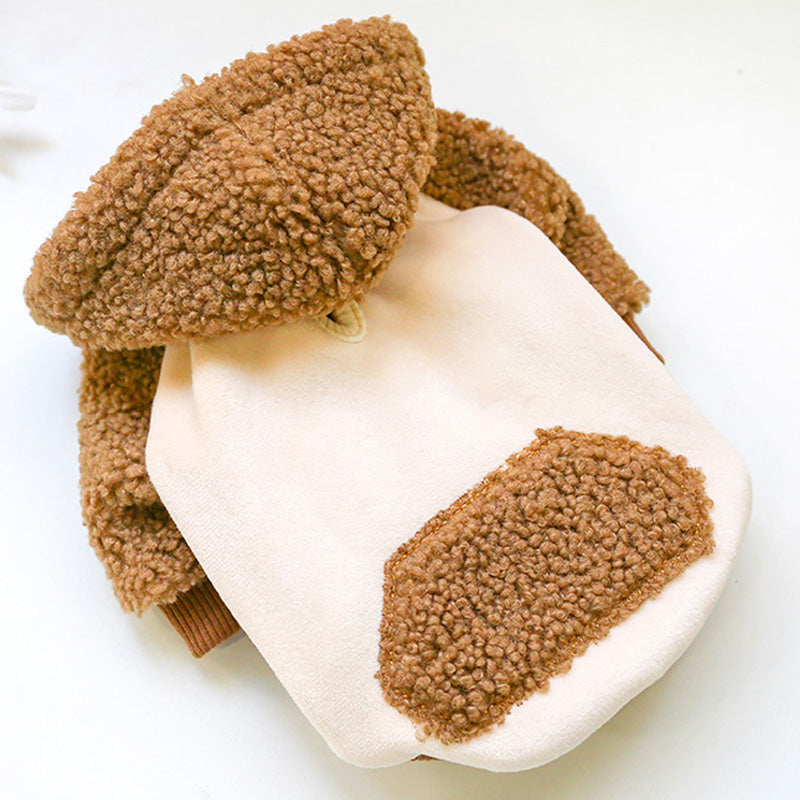 Fluffy Choco Hoodie - Frenchie.us