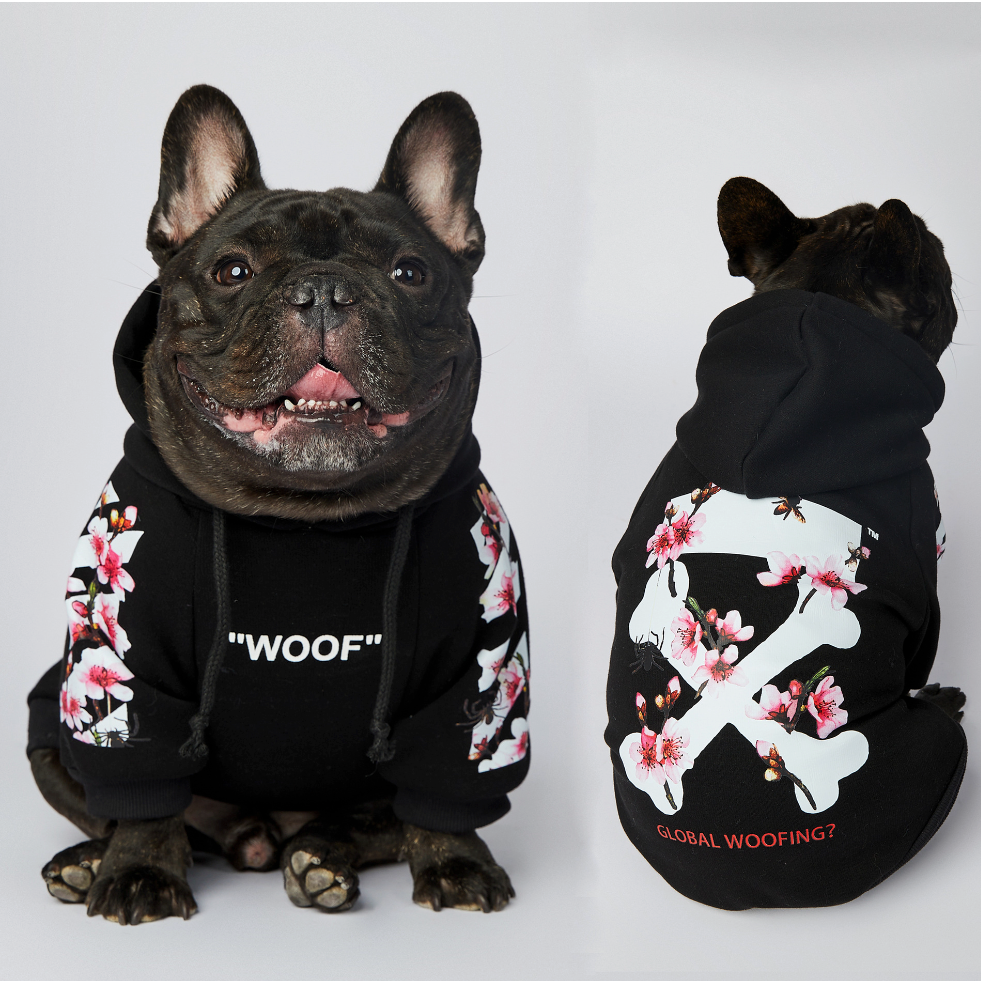 Frenchier™ - French Bulldog Woof Hoodie V2 - Frenchie.us
