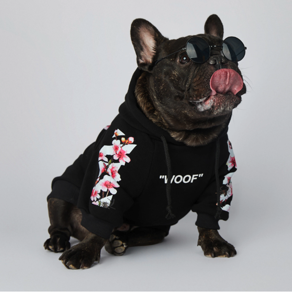 Frenchier™ - French Bulldog Woof Hoodie V2 - Frenchie.us