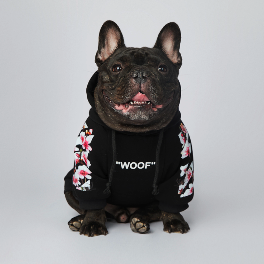 Frenchier™ - French Bulldog Woof Hoodie V2 - Frenchie.us