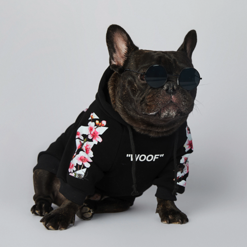 Frenchier™ - French Bulldog Woof Hoodie V2 - Frenchie.us