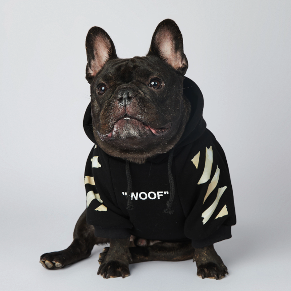 Frenchier™ - French Bulldog Woof Hoodie V1 - Frenchie.us