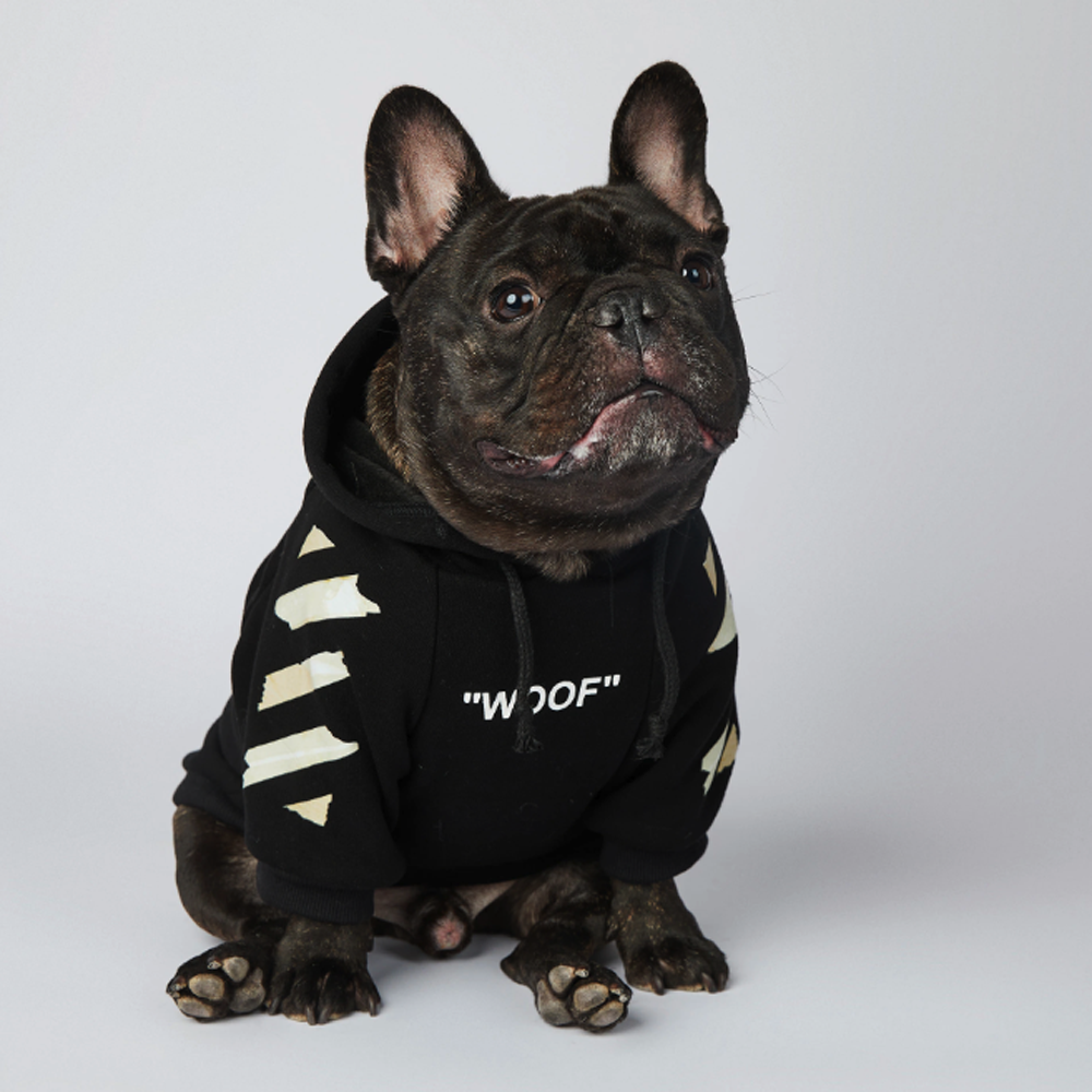 Frenchier™ - French Bulldog Woof Hoodie V1 - Frenchie.us