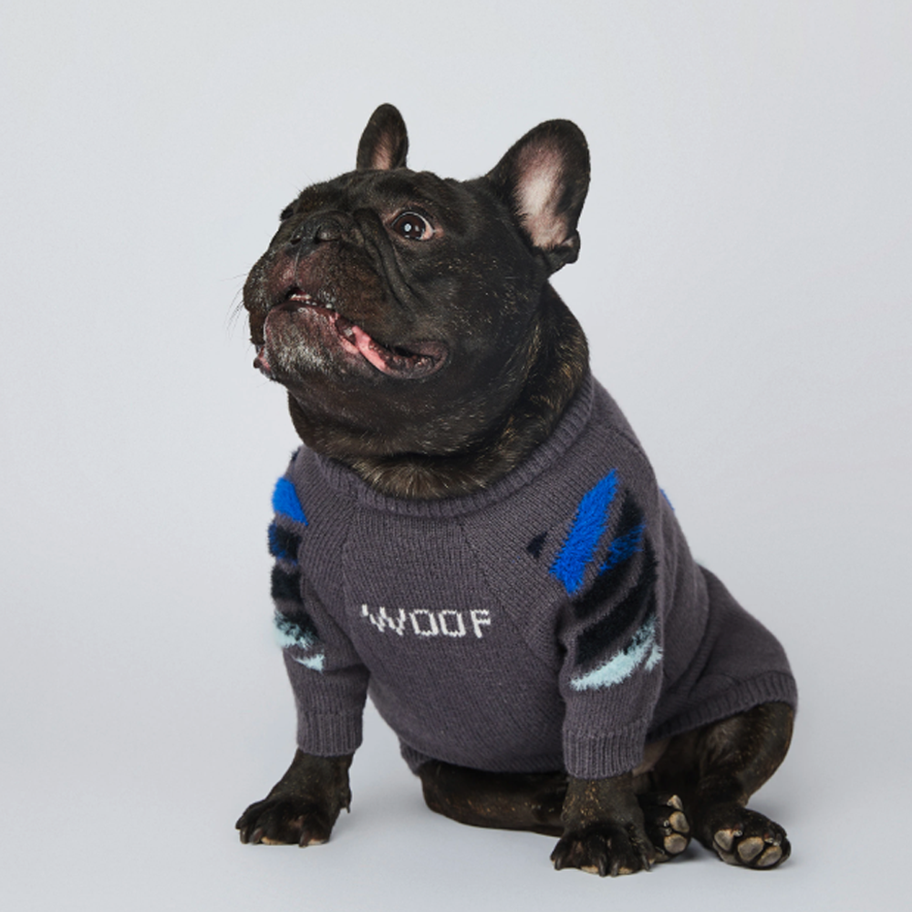 InFrenchie™ - Frenchie Woof Winter Sweater V2 - Frenchie.us